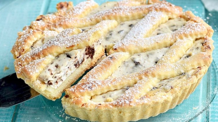 Tarte à la ricotta au chocolat