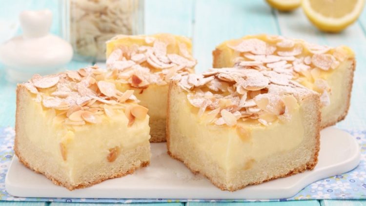 Tarte au citron et amandes