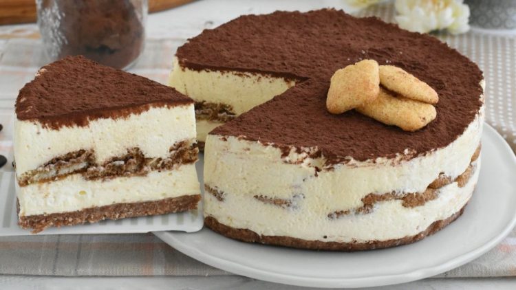 Cheesecake tiramisu aux boudoirs