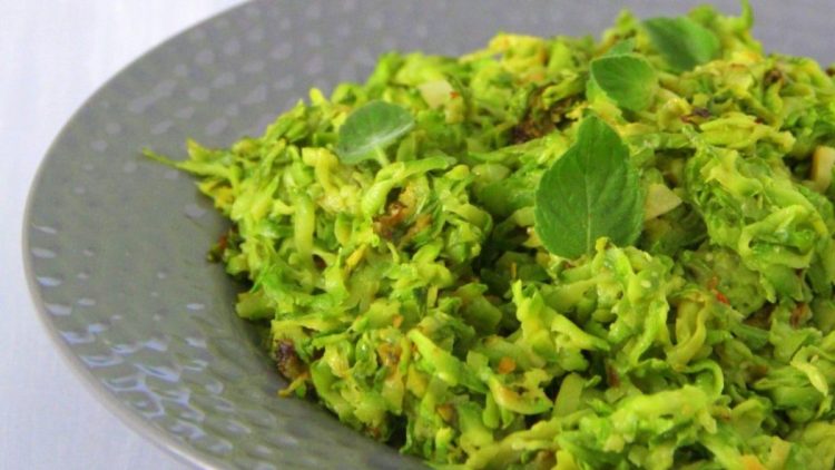 courgettes râpées à la poêle