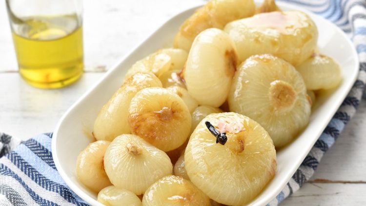 oignons grelots à l’aigre doux