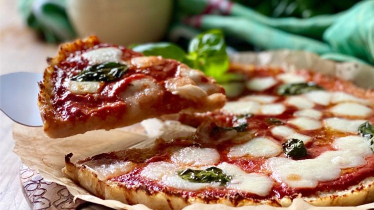 pizza pâte à base de chou-fleur