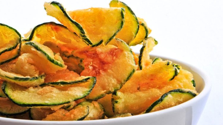 chips de courgettes maison