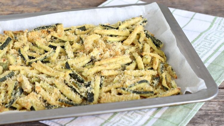 Courgettes au four