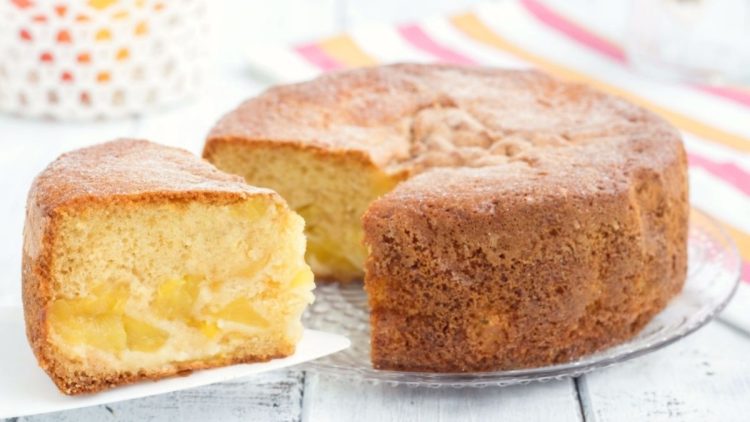 Gâteau fou aux pommes