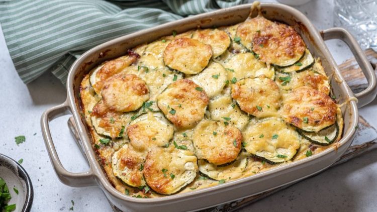 gâteau invisible aux courgettes