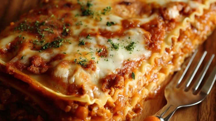 lasagne sans béchamel