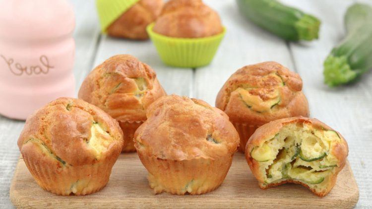muffins aux courgettes