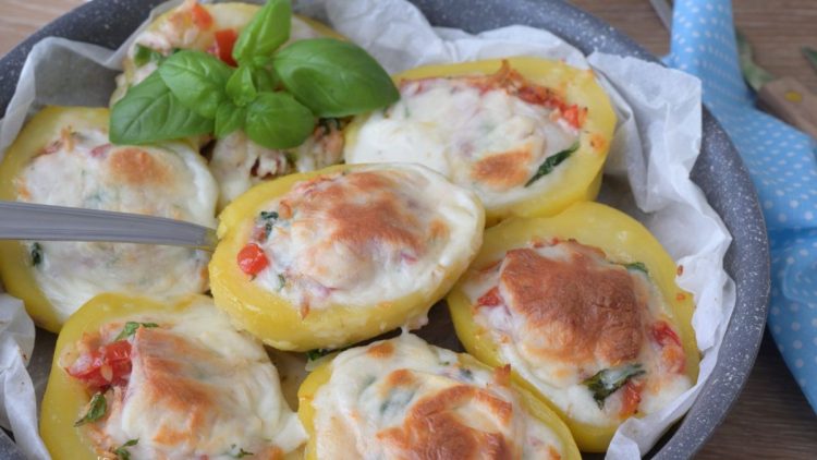 pommes de terre farcies au thon au four