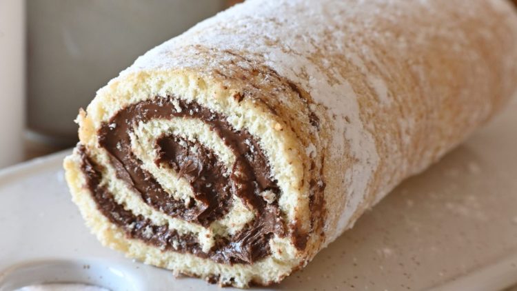 roulé au nutella facile 