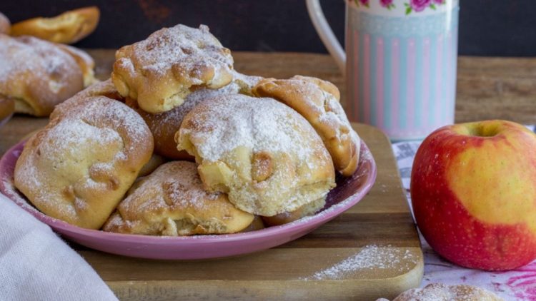 Beignets de pommes au four