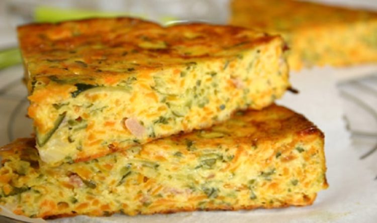 Moelleux carottes courgettes au jambon