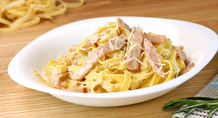 recette tagliatelle a la carbonara