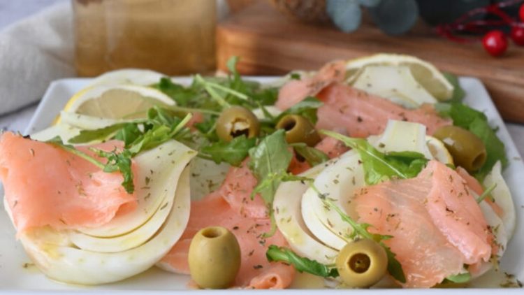 salade de fenouil au saumon
