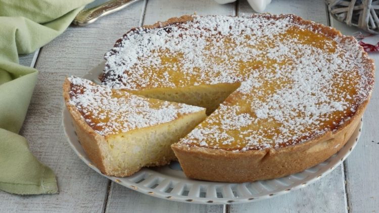 Tarte au riz crème pâtissière