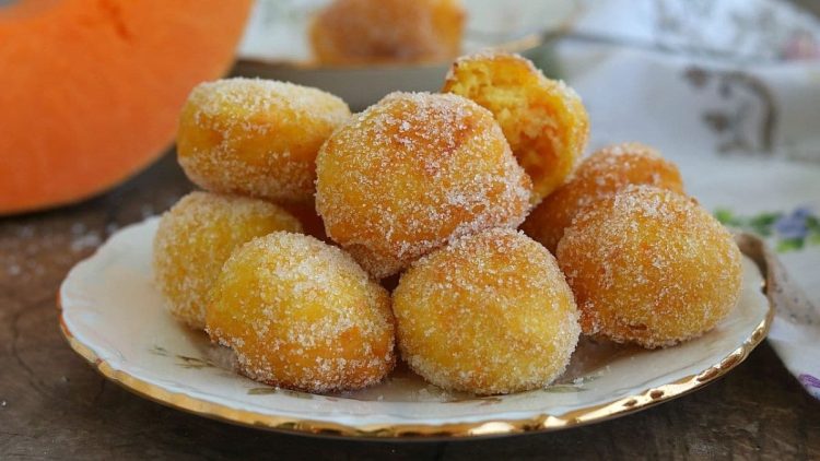 Beignets de citrouille et ricotta