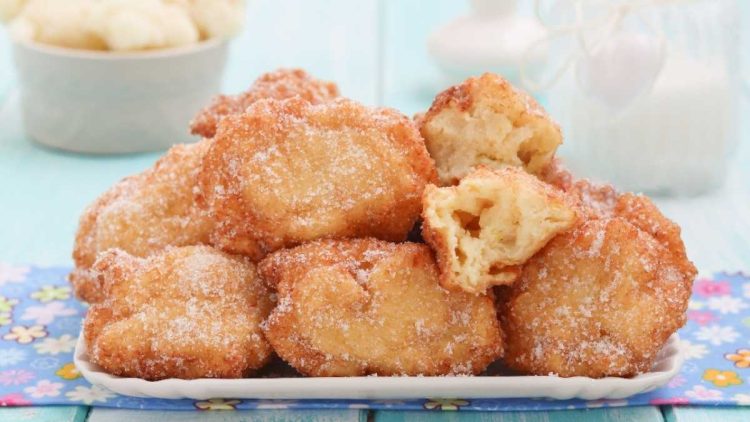 Beignets sucrés de chou-fleur