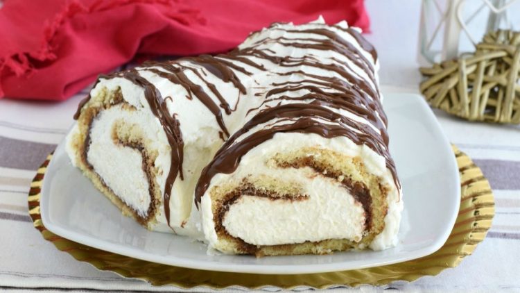 Bûche de Noël au Nutella