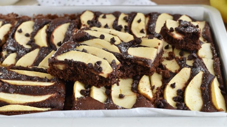 cake cacao et pommes  