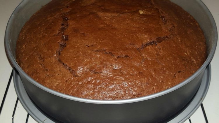 Gâteau nature au chocolat