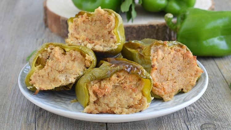 Poivrons farcis au thon et Philadelphia