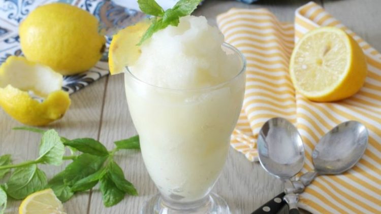 Sorbet au citron