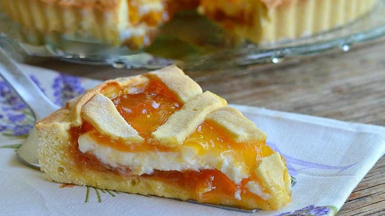 Tarte à la confiture d’abricots et ricotta