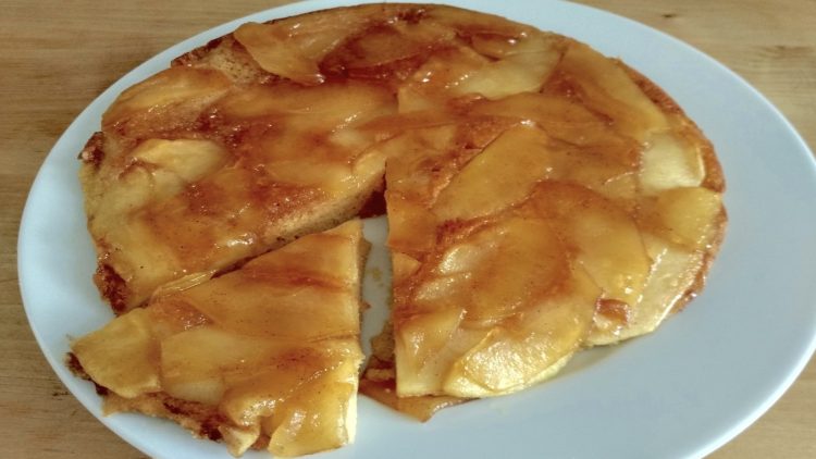 Tarte aux pommes à la poêle