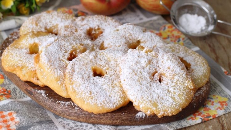 Beignets de pommes Thermomix et sans Thermomix