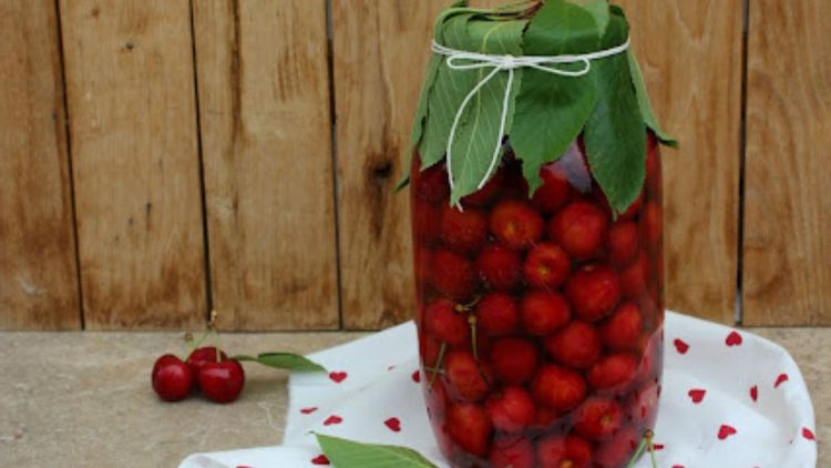cerises à l'eau-de-vie