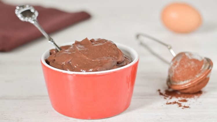 Crème au chocolat légère