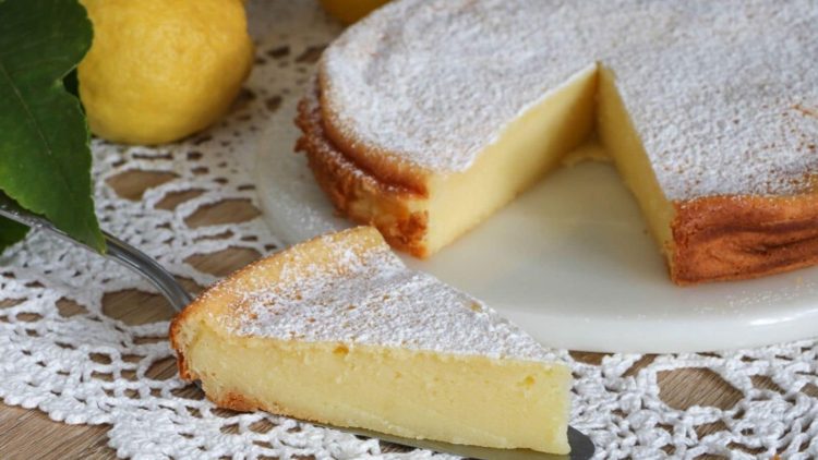 Gâteau crémeux gourmand au citron