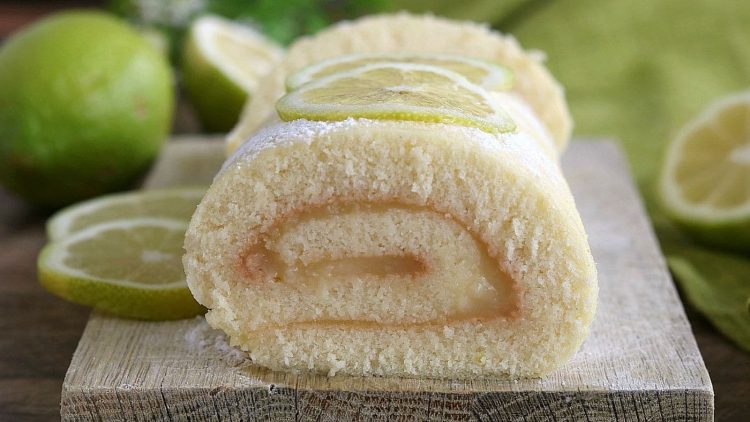 Roulé au citron