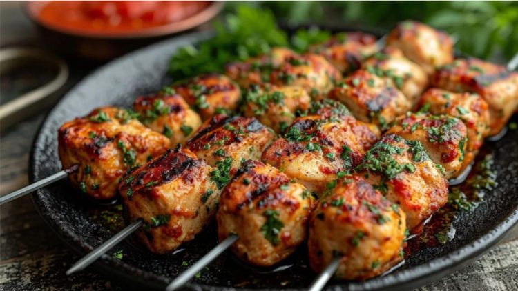 brochettes de poulet