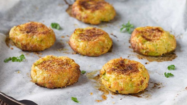 Galettes de courgettes au four