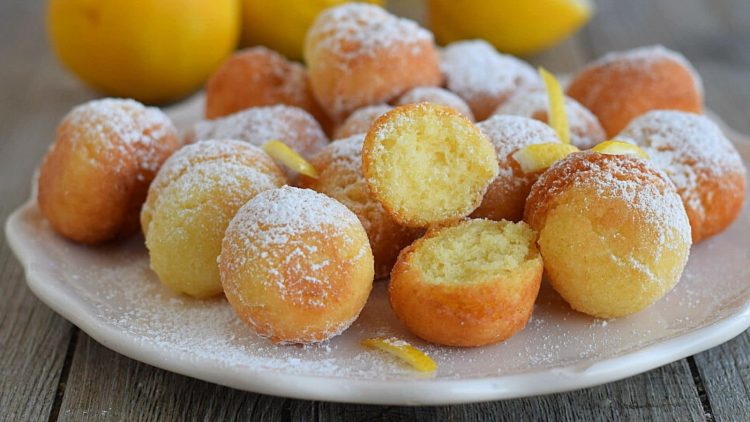 Pâte à beignet au citron