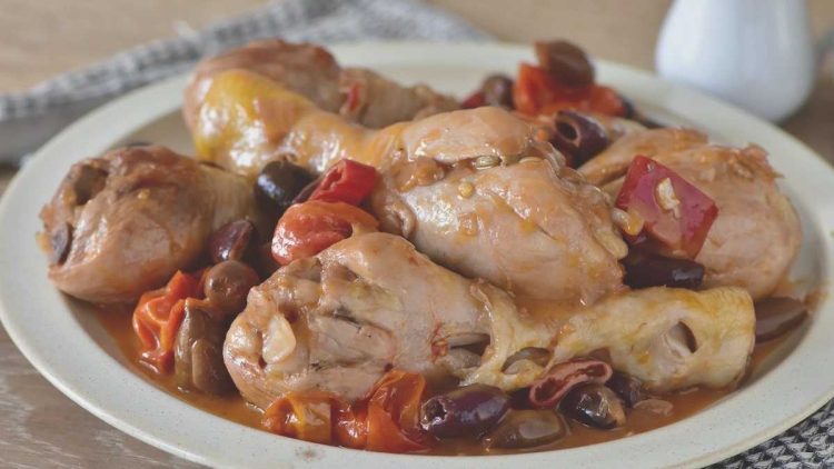 Poulet à la méditerranéenne