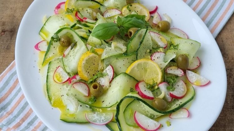 salade de concombres