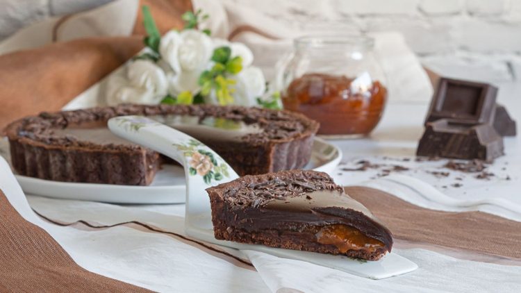 tarte au chocolat façon sachertorte  