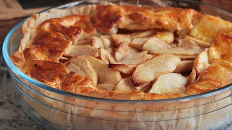 tarte aux pommes à la pâte brisée