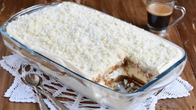 tiramisu à la noix de coco