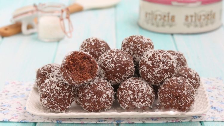 Truffes à la noix de coco et nutella