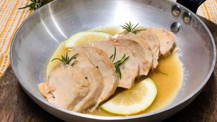 blanc de poulet au citron