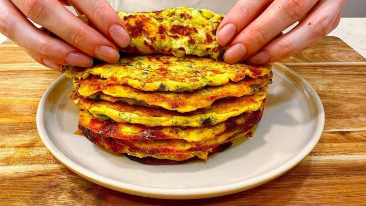 galettes de courgettes râpées au four