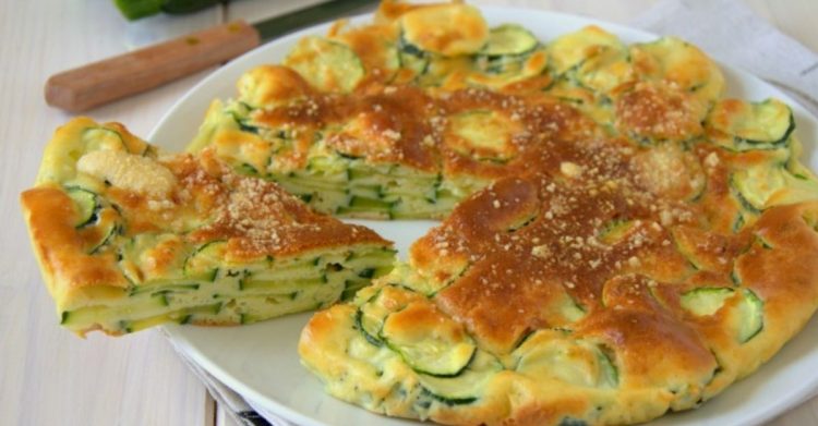 Gâteau aux courgettes light