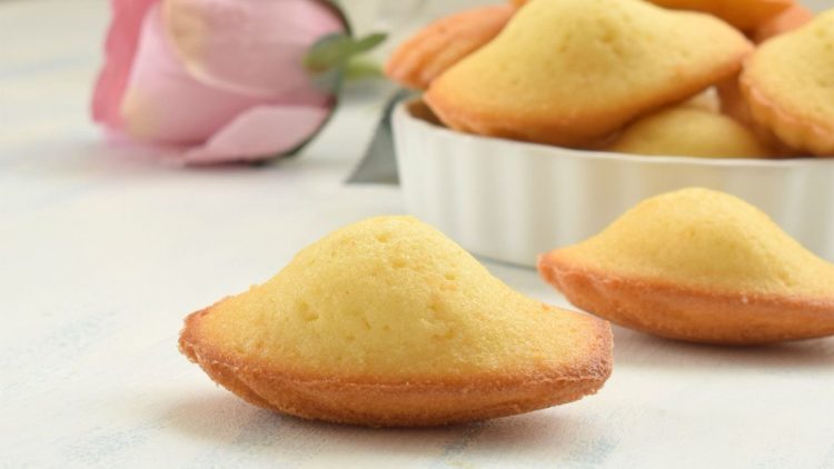 madeleines au sirop d’érable
