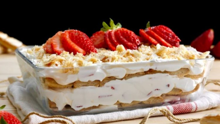millefeuille aux fraises et sfogliatine