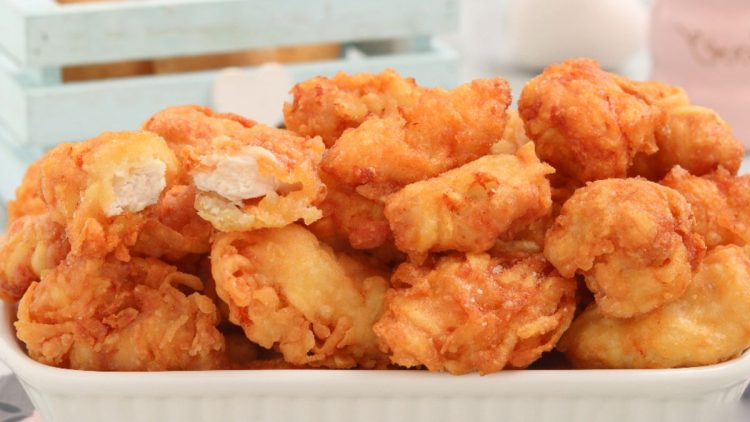 nuggets de poulet aux pommes de terre