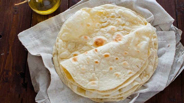 Piadina sans saindoux
