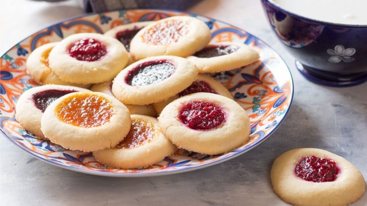 sablés moelleux à la confiture